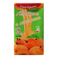 Сок абрикосовый с мякотью 1л